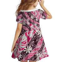 Tarona Tahiti Tiare Monstera Family Matching Tank Maxi Dress and Hawaiian Shirt Polynesian Pattern Curve Style - Polynesian Pride