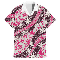 Tarona Tahiti Tiare Monstera Family Matching Tank Maxi Dress and Hawaiian Shirt Polynesian Pattern Curve Style - Polynesian Pride