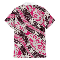 Tarona Tahiti Tiare Monstera Family Matching Tank Maxi Dress and Hawaiian Shirt Polynesian Pattern Curve Style - Polynesian Pride