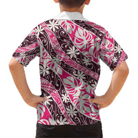 Tarona Tahiti Tiare Monstera Hawaiian Shirt Polynesian Pattern Curve Style LT01 - Polynesian Pride