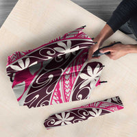 Tarona Tahiti Tiare Monstera Umbrella Polynesian Pattern Curve Style LT01 - Polynesian Pride