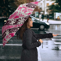 Tarona Tahiti Tiare Monstera Umbrella Polynesian Pattern Curve Style LT01 - Polynesian Pride