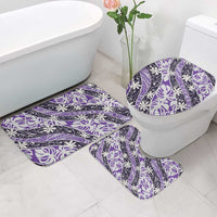 Vareau Tahiti Tiare Monstera Bathroom Set Polynesian Pattern Curve Style LT01 - Polynesian Pride