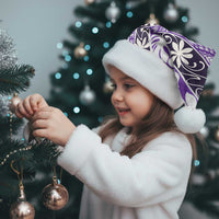 Vareau Tahiti Tiare Monstera Christmas Santa Hat Polynesian Pattern Curve Style - Polynesian Pride