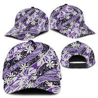 Vareau Tahiti Tiare Monstera Classic Cap Polynesian Pattern Curve Style - Polynesian Pride