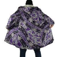 Vareau Tahiti Tiare Monstera Cloak Polynesian Pattern Curve Style LT01 - Polynesian Pride