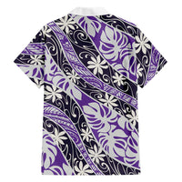 Vareau Tahiti Tiare Monstera Family Matching Off Shoulder Maxi Dress and Hawaiian Shirt Polynesian Pattern Curve Style LT01 - Polynesian Pride
