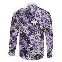 Vareau Tahiti Tiare Monstera Family Matching Off Shoulder Maxi Dress and Hawaiian Shirt Polynesian Pattern Curve Style LT01 - Polynesian Pride