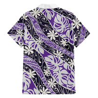 Vareau Tahiti Tiare Monstera Hawaiian Shirt Polynesian Pattern Curve Style LT01 - Polynesian Pride