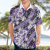 Vareau Tahiti Tiare Monstera Hawaiian Shirt Polynesian Pattern Curve Style LT01 - Polynesian Pride