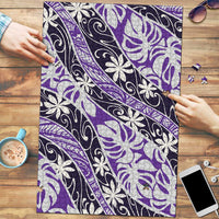 Vareau Tahiti Tiare Monstera Puzzle Polynesian Pattern Curve Style - Polynesian Pride