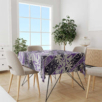 Vareau Tahiti Tiare Monstera Tablecloth Polynesian Pattern Curve Style LT01 - Polynesian Pride