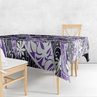 Vareau Tahiti Tiare Monstera Tablecloth Polynesian Pattern Curve Style LT01 - Polynesian Pride
