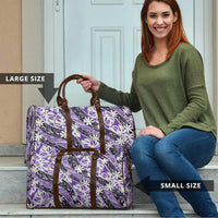 Vareau Tahiti Tiare Monstera Travel Bag Polynesian Pattern Curve Style LT01 - Polynesian Pride
