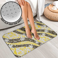 Rearea Tahiti Tiare Monstera Bathroom Set Polynesian Pattern Curve Style LT01 - Polynesian Pride