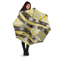 Rearea Tahiti Tiare Monstera Umbrella Polynesian Pattern Curve Style LT01 - Polynesian Pride