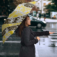 Rearea Tahiti Tiare Monstera Umbrella Polynesian Pattern Curve Style LT01 - Polynesian Pride