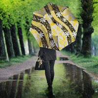 Rearea Tahiti Tiare Monstera Umbrella Polynesian Pattern Curve Style LT01 - Polynesian Pride