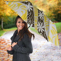 Rearea Tahiti Tiare Monstera Umbrella Polynesian Pattern Curve Style LT01 - Polynesian Pride