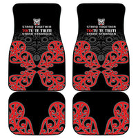 Toitu Te Tiriti 1840 Aotearoa Car Mats Stand Together Stand Stronger