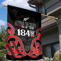 Toitu Te Tiriti 1840 Aotearoa Garden Flag Stand Together Stand Stronger