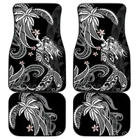 Polynesian Mermaid Plumeria Tribal Tattoo Car Mats