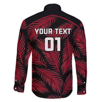 custom-fiji-rugby-family-matching-off-shoulder-long-sleeve-dress-and-hawaiian-shirt-flying-fijians-red-palm-tree-version