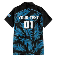 custom-fiji-rugby-family-matching-short-sleeve-bodycon-dress-and-hawaiian-shirt-flying-fijians-blue-palm-tree-version