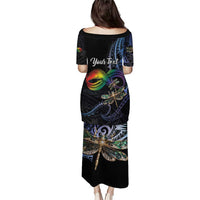 Personalised Polynesian Memorial Puletasi As Long As I Breathe You'll Be Remembered