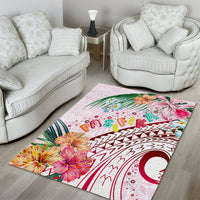Pasifika Festival Area Rug Tribal Pattern Tropical Style