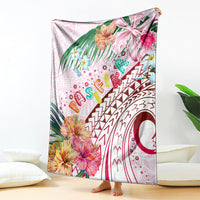 Pasifika Festival Blanket Tribal Pattern Tropical Style