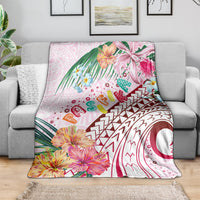 Pasifika Festival Blanket Tribal Pattern Tropical Style