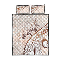 Pasifika Festival Quilt Bed Set Vintage Tribal Pattern