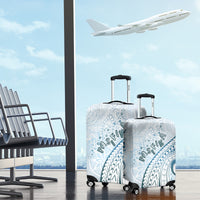 Pasifika Festival Luggage Cover Tribal Pattern Blue Version LT01 - Polynesian Pride