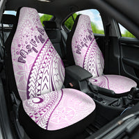 Pasifika Festival Car Seat Cover Tribal Pattern Lilac Version