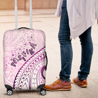 Pasifika Festival Luggage Cover Tribal Pattern Lilac Version LT01 Purple - Polynesian Pride