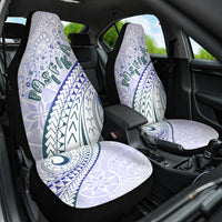 Pasifika Festival Car Seat Cover Tribal Pattern Violet Version