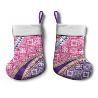 Hawaiian Quilt Pattern Christmas Stocking Sweet Color Mixed - Polynesian Pride