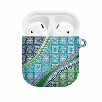 Hawaiian Quilt Pattern AirPods Case Fresh Color Mixed - Polynesian Pride