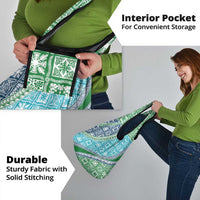 Hawaiian Quilt Pattern Grocery Bag Fresh Color Mixed - Polynesian Pride