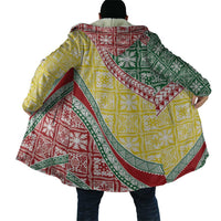 Hawaiian Quilt Pattern Cloak Special Color Mixed - Polynesian Pride