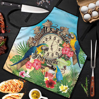 It's 5 o'clock Somewhere Apron Hawaiian Tropical Parrots - Polynesian Pride