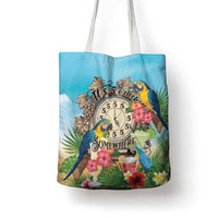 It's 5 o'clock Somewhere Tote Bag Hawaiian Tropical Parrots - Polynesian Pride