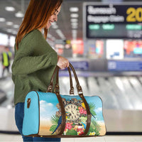 It's 5 o'clock Somewhere Travel Bag Hawaiian Tropical Parrots - Polynesian Pride