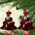 Fiji Masi Ceramic Ornament Fijian Hibiscus Tapa Red Version LT01 Christmas Tree Red - Polynesian Pride