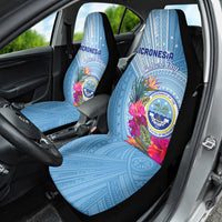 Micronesia Culture Day Car Seat Cover Tribal Pattern Tropical Style LT01 - Polynesian Pride