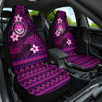FSM Culture Day Car Seat Cover Tribal Pattern Pink Version LT01 One Size Pink - Polynesian Pride