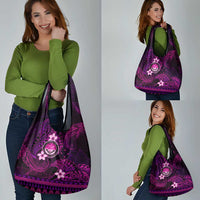 FSM Culture Day Grocery Bag Tribal Pattern Pink Version LT01 - Polynesian Pride