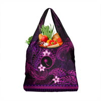 FSM Chuuk State Grocery Bag Tribal Pattern Pink Version LT01 1-pack One Size Pink - Polynesian Pride