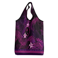 FSM Chuuk State Grocery Bag Tribal Pattern Pink Version LT01 - Polynesian Pride